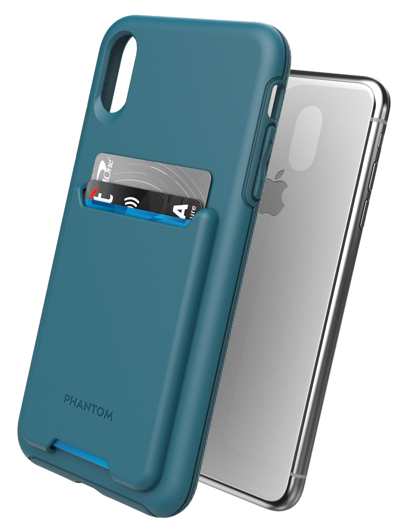 iPhone XR Wallet Case Credit Card ID Holder Protective Cover
